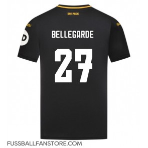 Wolves Jean-Ricner Bellegarde #27 Replik Auswärtstrikot 2024-25 Kurzarm